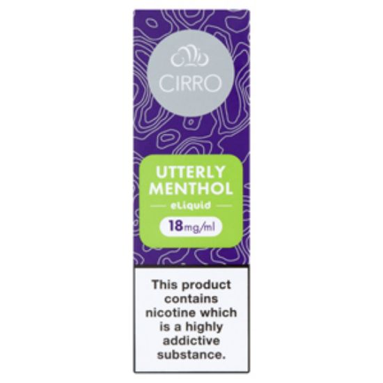 Picture of  Cirro Utterly Menthol 18mg x8